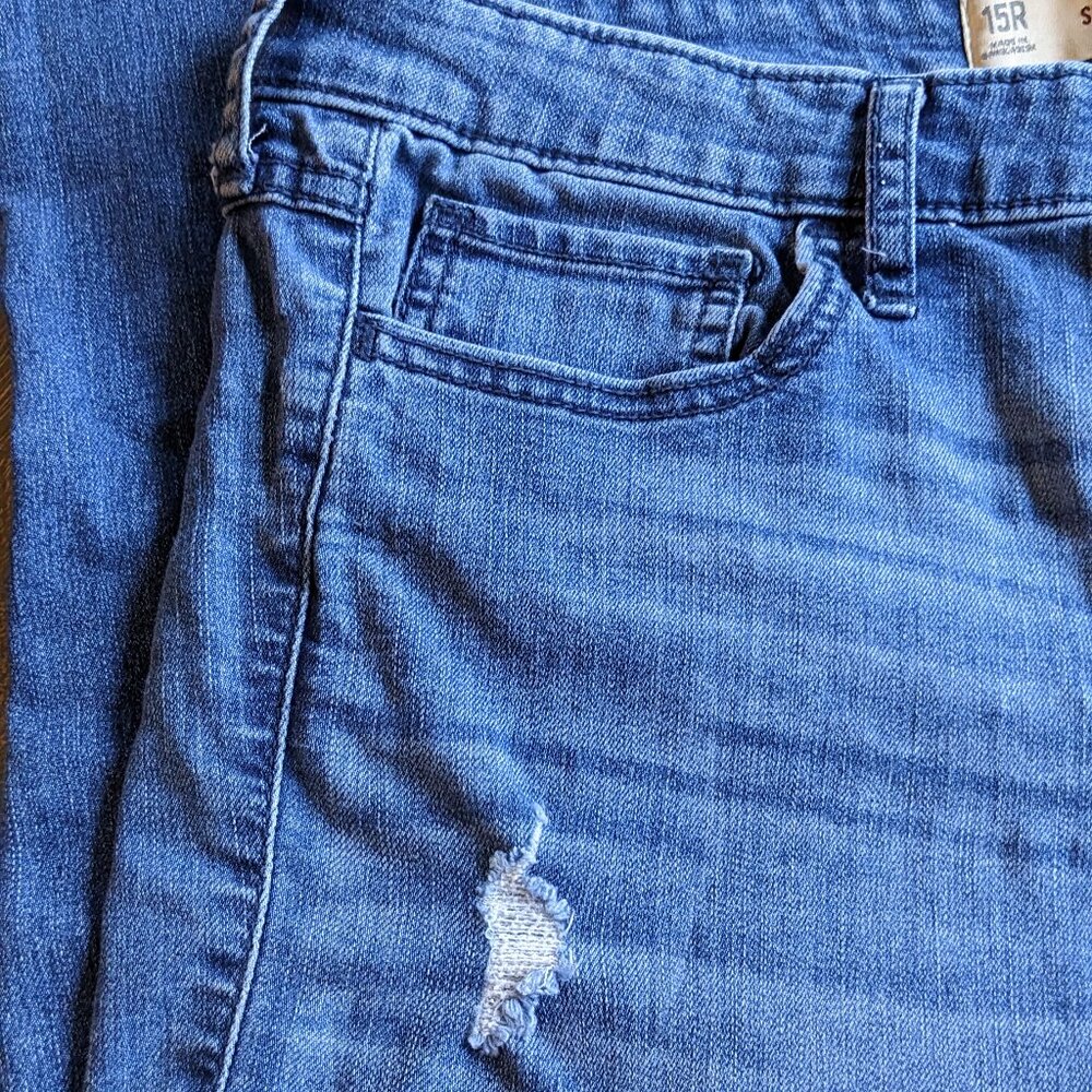 Hollister California Super Skinny High Rise Medium Wash Blue Jeans, Size W32 L31 - Picture 2 of 11